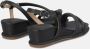 Alma en Pena Zwarte Strass Sandalen met Sleehak Black Dames - Thumbnail 3