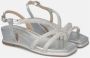 Alma en Pena Zilveren Casual Dames Sandalen Gray Dames - Thumbnail 9