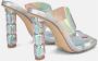 Alma en Pena Stijlvolle Heeled Mules Sandaal Multicolor Dames - Thumbnail 4