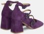 Alma en Pena Kristallen gesp hak schoen Purple Dames - Thumbnail 3