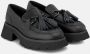 Alma en Pena Kwast platform loafer Black Dames - Thumbnail 2