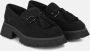 Alma en Pena Kwast platform loafer Black Dames - Thumbnail 2