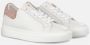 Alma en Pena Leren sneaker met strass detail White Dames - Thumbnail 2