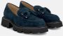 Alma en Pena Loafer met platformdetail Blue Dames - Thumbnail 2