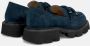 Alma en Pena Loafer met platformdetail Blue Dames - Thumbnail 3