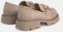 Alma en Pena Loafer met platformdetail Brown Dames - Thumbnail 3