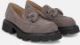 Alma en Pena Loafer met platformdetail Gray Dames - Thumbnail 2