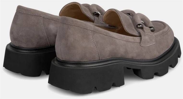 Alma en Pena Loafer met platformdetail Gray Dames