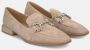 Alma en Pena Loafer met strass gespen Beige Dames - Thumbnail 2