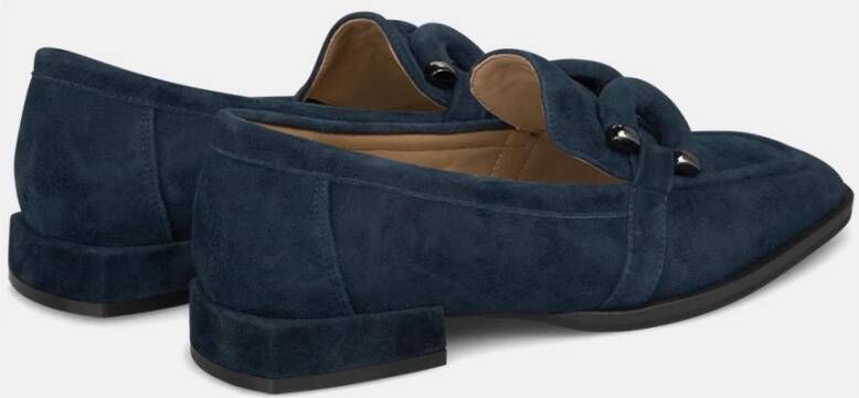 Alma en Pena Metalen Detail Mocassin Blue Dames