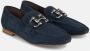 Alma en Pena Metalen Stijgbeugel Loafer Blue Dames - Thumbnail 2