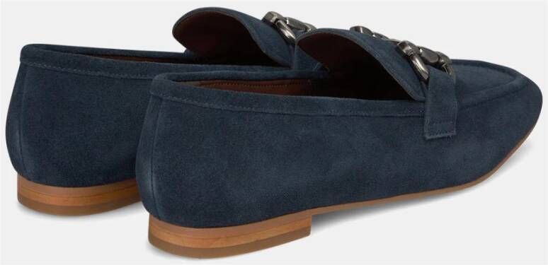 Alma en Pena Metalen Stijgbeugel Loafer Blue Dames