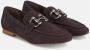 Alma en Pena Metalen Stijgbeugel Loafer Brown Dames - Thumbnail 2