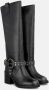 Alma en Pena Metallic circle heel boot Black Dames - Thumbnail 2