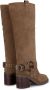 Alma en Pena Metallic circle heel boot Brown Dames - Thumbnail 3