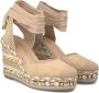 Alma en Pena Metallic sleehak sandaal met versieringen Beige Dames - Thumbnail 2