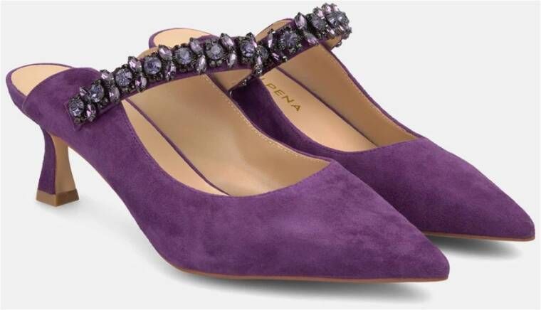 Alma en Pena Middelhoge muil Purple Dames