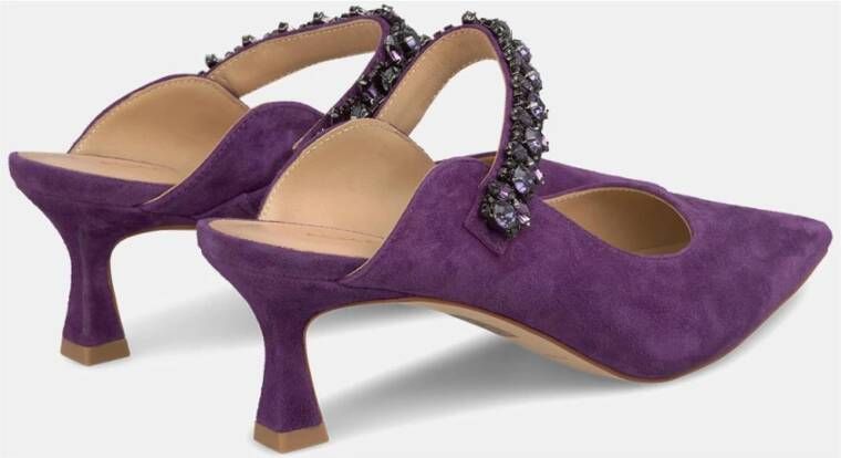 Alma en Pena Middelhoge muil Purple Dames