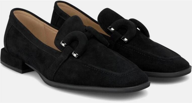 Alma en Pena Mocassin met detail Black Dames