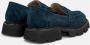 Alma en Pena Mocassin met plat platform Blue Dames - Thumbnail 3