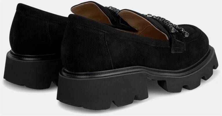 Alma en Pena Mocassin zoolspoor Black Dames