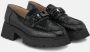 Alma en Pena Plateau loafer met juweeldetail Black Dames - Thumbnail 2