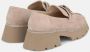 Alma en Pena Plateau loafer met juweeldetail Brown Dames - Thumbnail 3