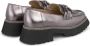 Alma en Pena Plateau loafer met strass Gray Dames - Thumbnail 3