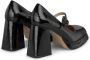 Alma en Pena Plateau schoen gesp strass Black Dames - Thumbnail 3