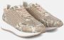 Alma en Pena Plateau sneakers Brown Dames - Thumbnail 2