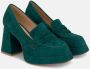 Alma en Pena Plateauhak schoen Green Dames - Thumbnail 2