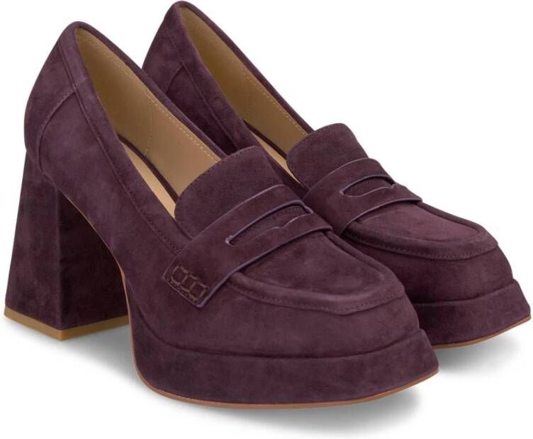 Alma en Pena Plateauhak schoen Purple Dames