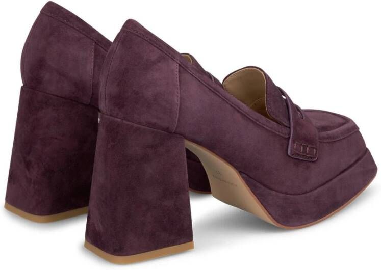 Alma en Pena Plateauhak schoen Purple Dames