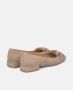 Alma en Pena Platte ballerina met ronde neus detail Beige Dames - Thumbnail 3