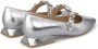 Alma en Pena Platte ballerina met strass band Gray Dames - Thumbnail 3