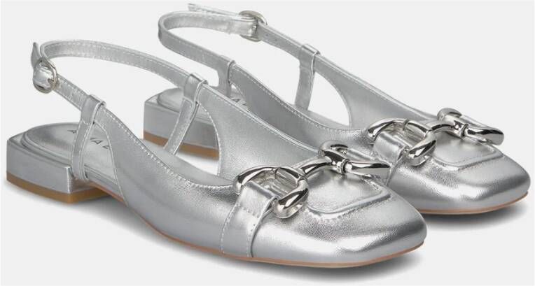 Alma en Pena Platte gesp schoen Gray Dames