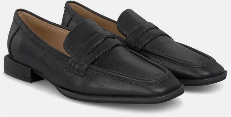 Alma en Pena Platte loafer Black Dames