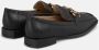 Alma en Pena Platte loafer met beugels Black Dames - Thumbnail 3