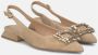 Alma en Pena Platte schoenbroche Beige Dames - Thumbnail 2