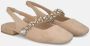 Alma en Pena Platte schoenen met strass Beige Dames - Thumbnail 2