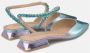 Alma en Pena Platte schoenen met strassband Blue Dames - Thumbnail 3