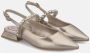 Alma en Pena Platte slingback schoen met kristallen Yellow Dames - Thumbnail 3