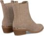 Alma en Pena Platte studs bootie Beige Dames - Thumbnail 3