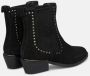 Alma en Pena Platte studs bootie Black Dames - Thumbnail 3