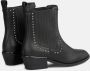 Alma en Pena Platte studs bootie Black Dames - Thumbnail 3