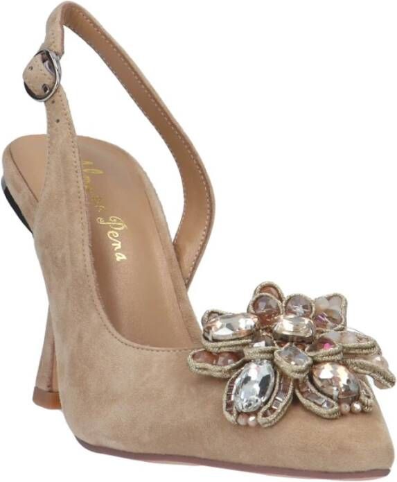 Alma en Pena Pumps Beige Dames