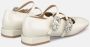 Alma en Pena Rhinestone Ballerina Flats White Dames - Thumbnail 3