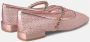 Alma en Pena Rhinestone Mesh Ballet Flats Pink Dames - Thumbnail 3