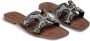 Alma en Pena Rhinestone Sandal with Comfortable Insole Black Dames - Thumbnail 2