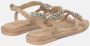 Alma en Pena Slang Ontwerp Beige Sandalen Multicolor Dames - Thumbnail 7